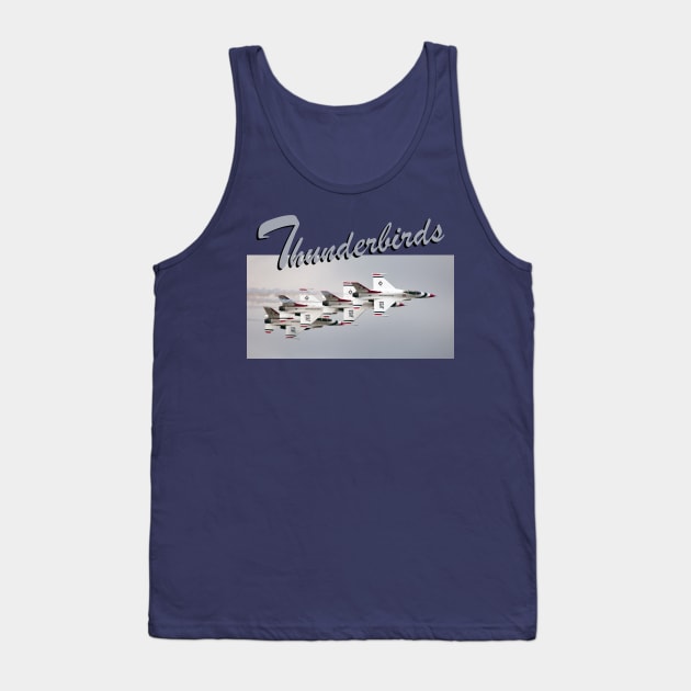 USAF Thunderbirds Tank Top by SteveHClark